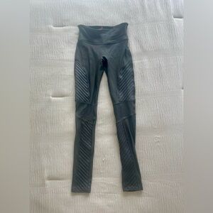 SPANX Faux Leather Moto Leggings
